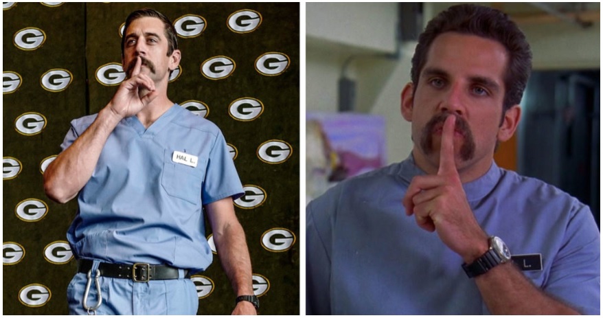 WATCH: Rodgers and Co. show up as Happy Gilmore characters ⁠— a sports movie Dave didn’t even have in his Top 10