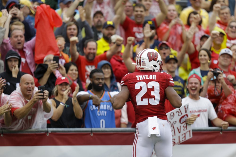 Taylor, No. 8 Wisconsin to host Big Ten foe Michigan State