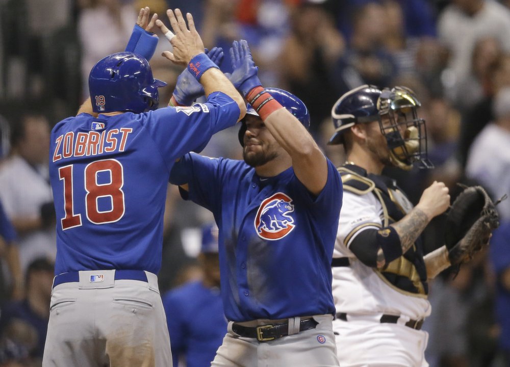 Schwarber’s slam powers Cubs to 10-5 win over Brewers