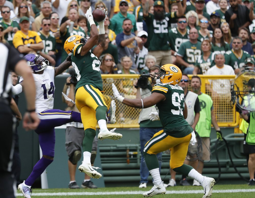 Packers ride Rodgers’ hot start to 21-16 win over Vikings