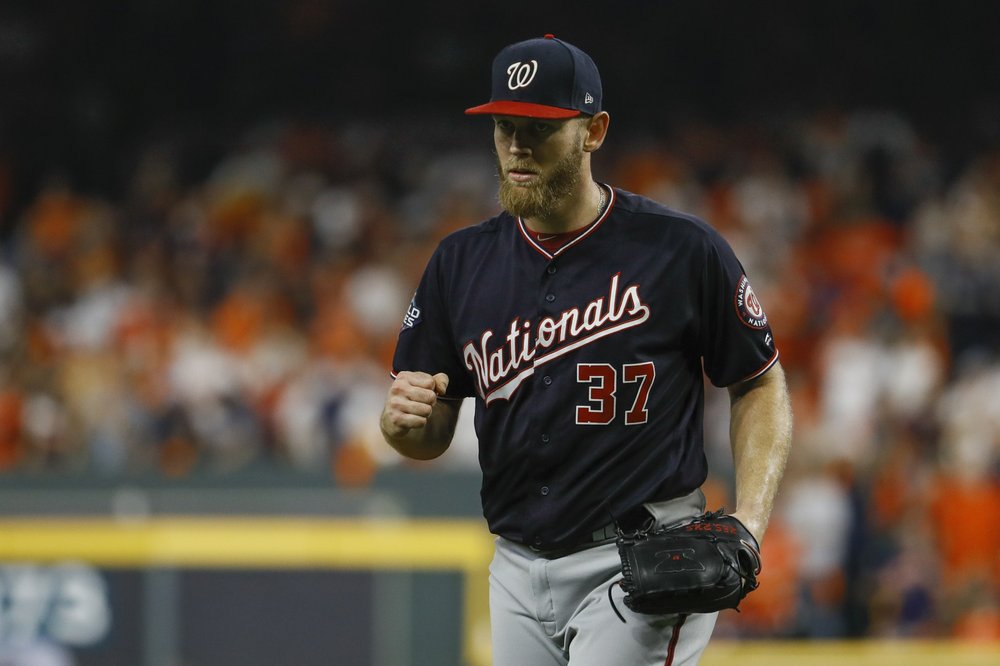 Strasburg, Nats top Astros 7-2, force World Series Game 7