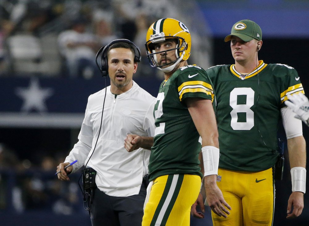 Weeks after taking Packers to NFC championship, Rodgers asked if worried about young QB taking his job