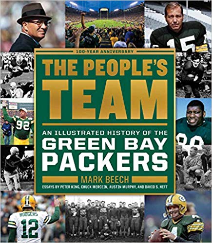 Author of “The Peoples Team; an illustrated history of the Green Bay Packers” Mark Beech w/Dave