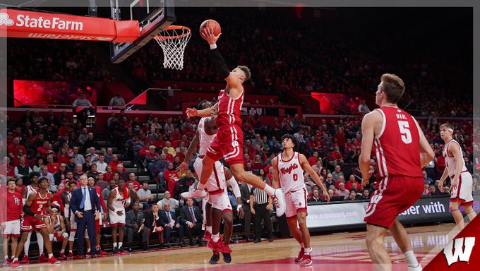 La Crosse’s King scores 18 but Badgers lose to Rutgers