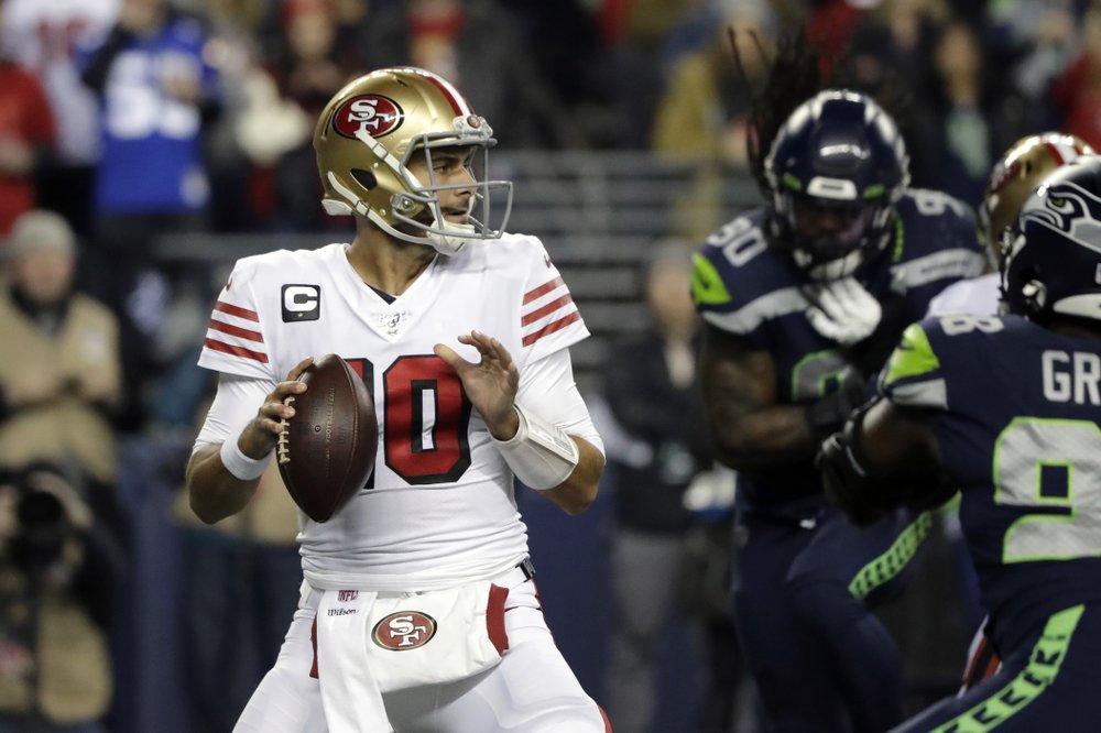 Jimmy Garoppolo ready for 1st playoff start for 49ers