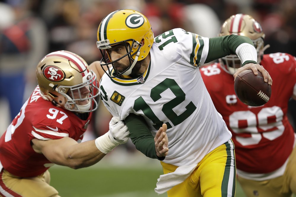 Packers’ Rodgers returns to practice on limited basis