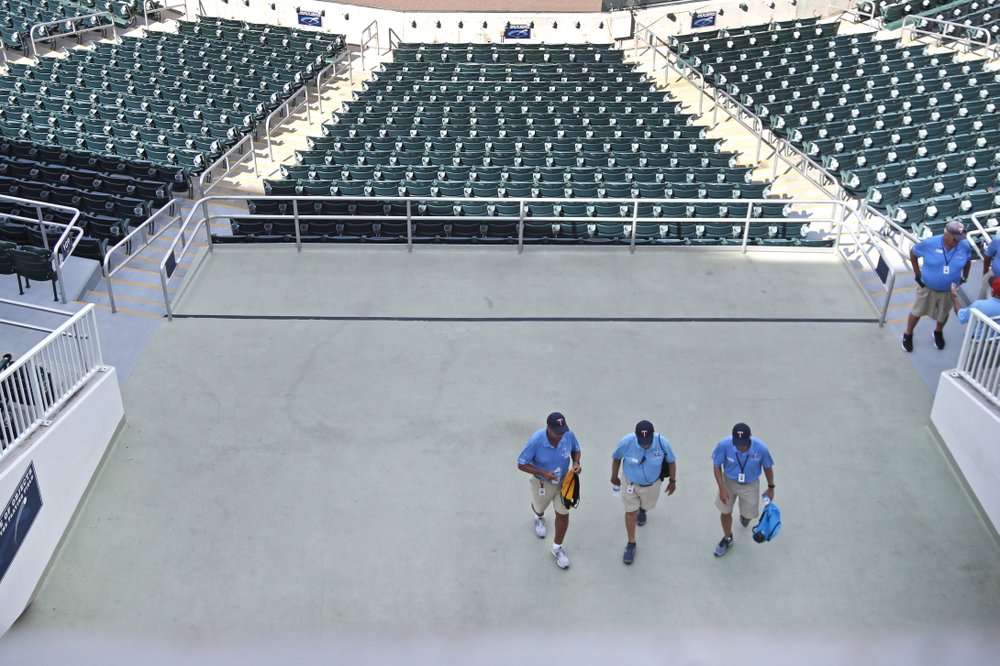 No fans, no work: Arena workers caught in sports shutdown