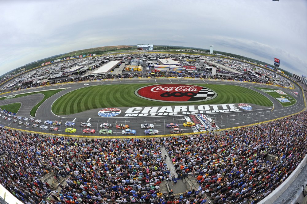 NASCAR Cup race in Charlotte pushed back day because of rain