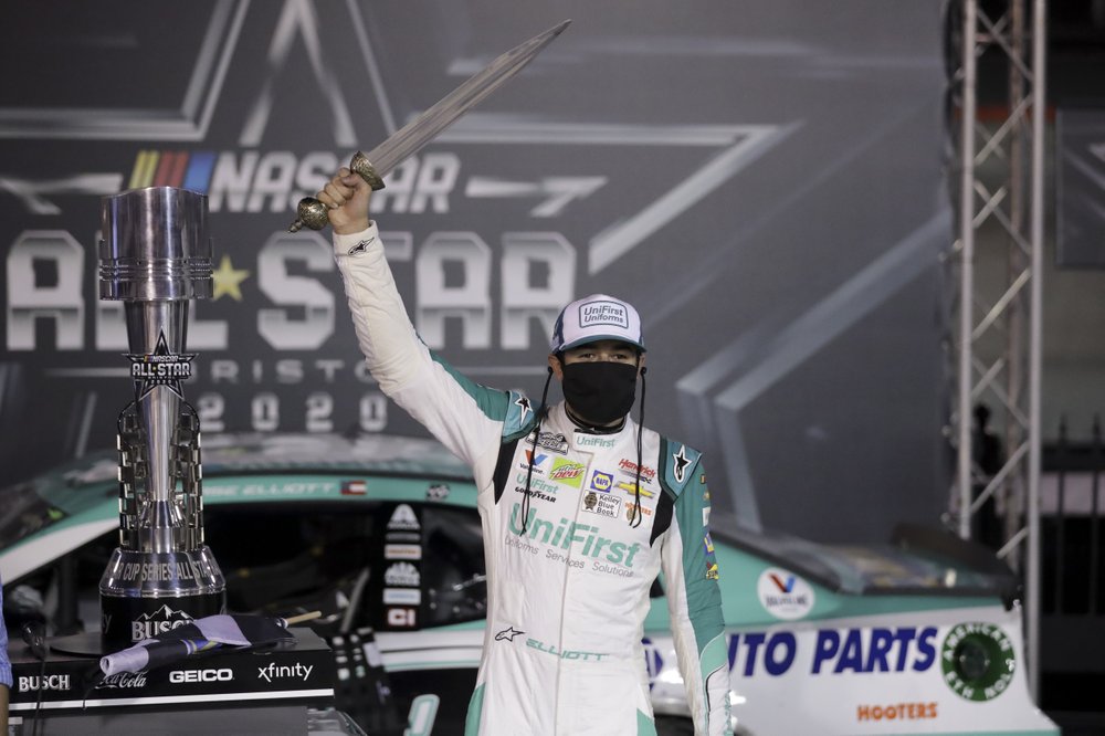 Elliott joins his father as winner of NASCAR’s All-Star race