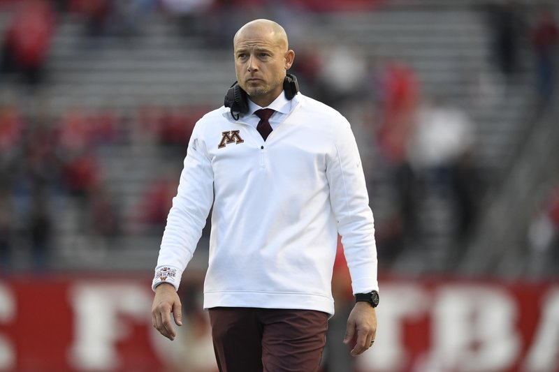 Minnesota football coach P.J. Fleck defends program against allegations he calls ‘baseless’