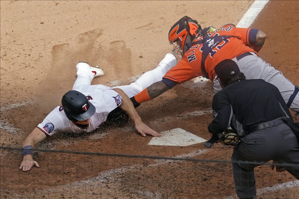 Astros win 4-1 in Game 1; Twins’ record losing streak at 17
