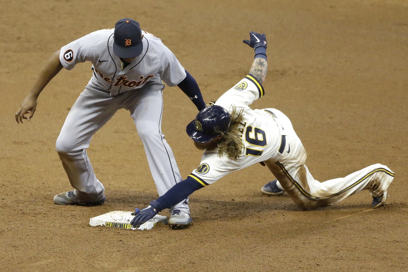 Yelich solo shot Brewers only run in Tigers blowout at Miller Park