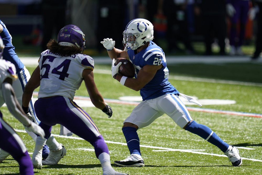 Colts' Jonathan Taylor ruled out with ankle injury against Vikings