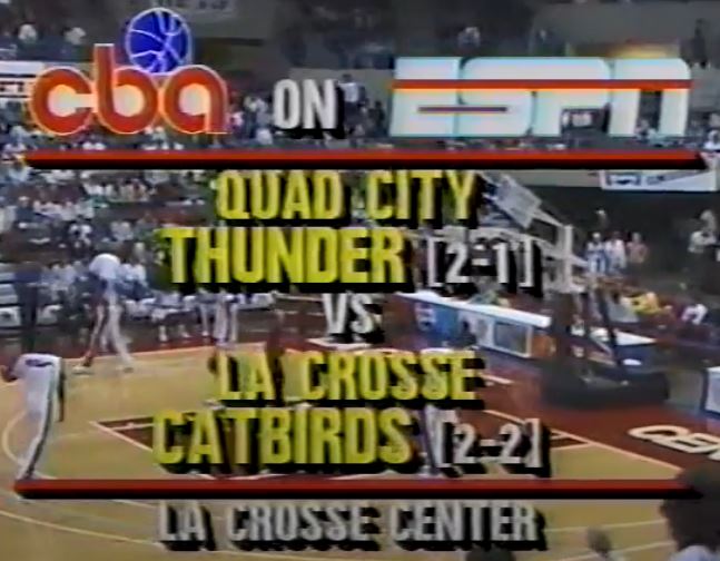Flashback ’88! La Crosses’ Catbirds of the C.B.A. host the Quad City Thunder