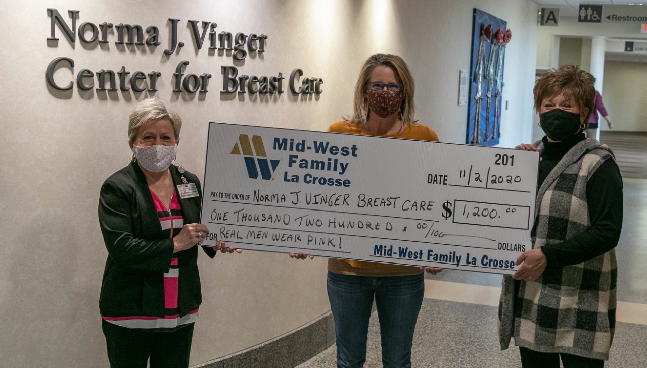 Norma J. Vinger Center Donation