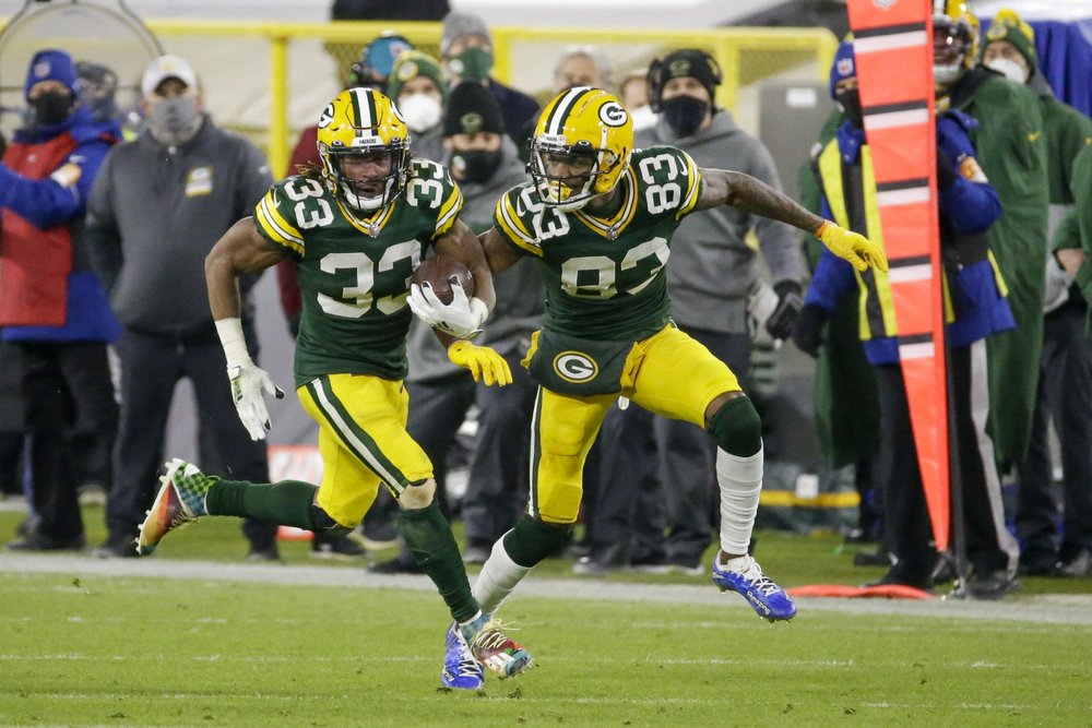 THE DAGGER: Aaron Jones’ 77-yard TD clinches Packers win
