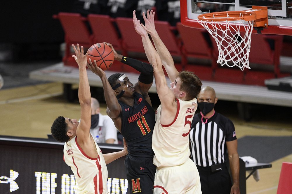 No. 14 Wisconsin weathers Maryland comeback in 61-55 win – WKTY