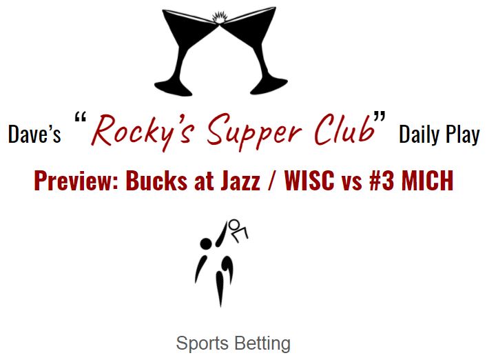 Bucks and Badgers betting preview