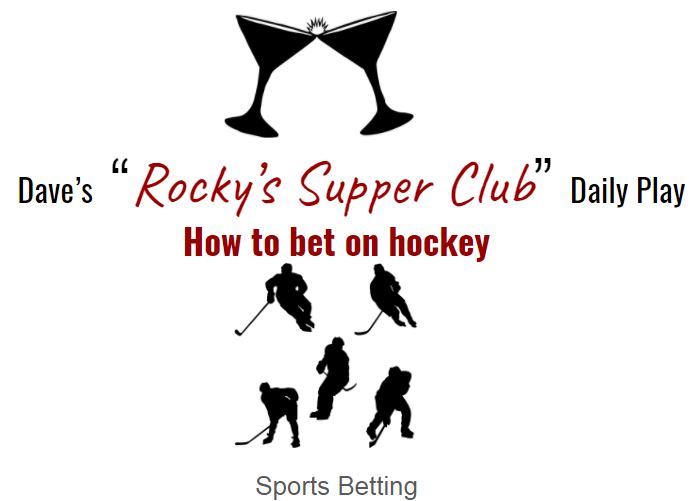 How to bet pro & college hockey