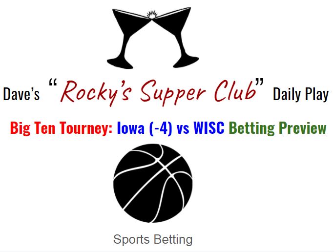 Big Ten Tourney: Iowa vs WISC betting preview