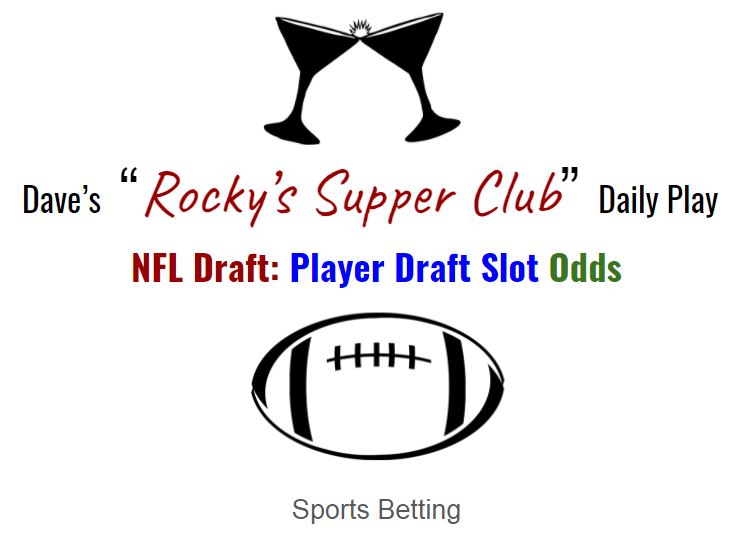 NFL Draft: Draft Slot Odds