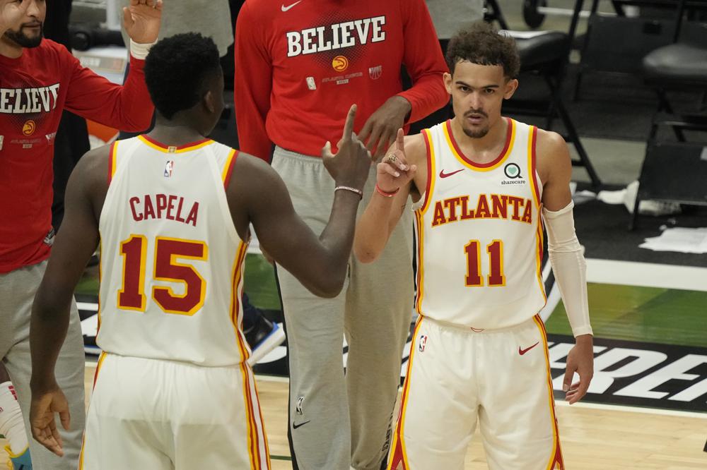 Surprising Hawks, Young playing like championship contenders