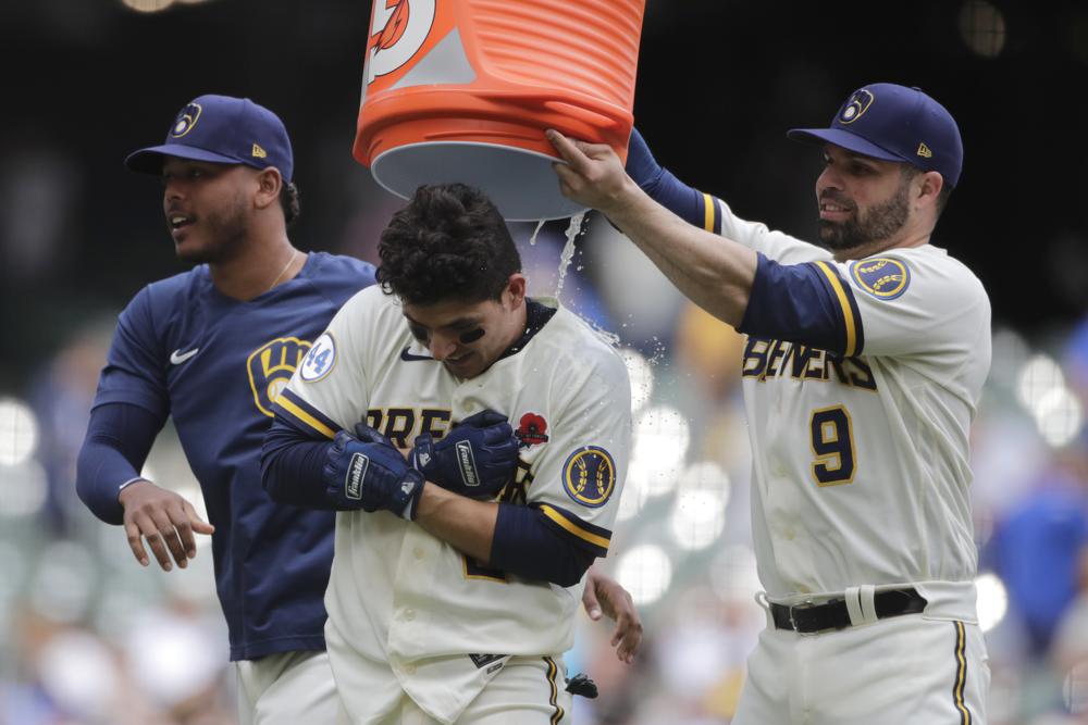 Brewers edge Tigers 3-2 in 10 innings for 5th straight win