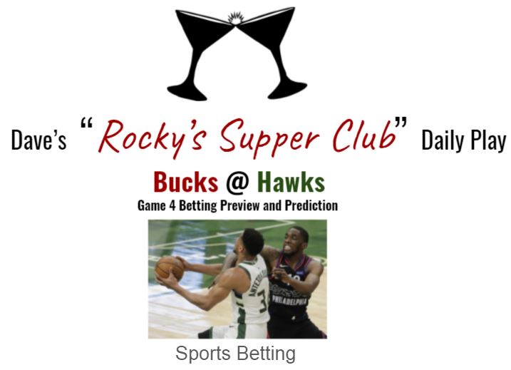 Bucks @ Hawks: Game 4 Eastern Conference Finals betting preview & prediction