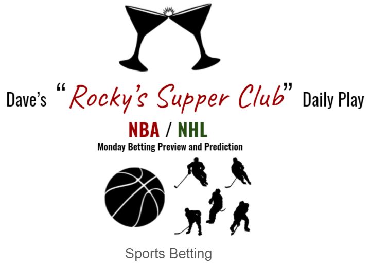 NBA & NHL Playoffs Monday: Betting Preview & Predictions