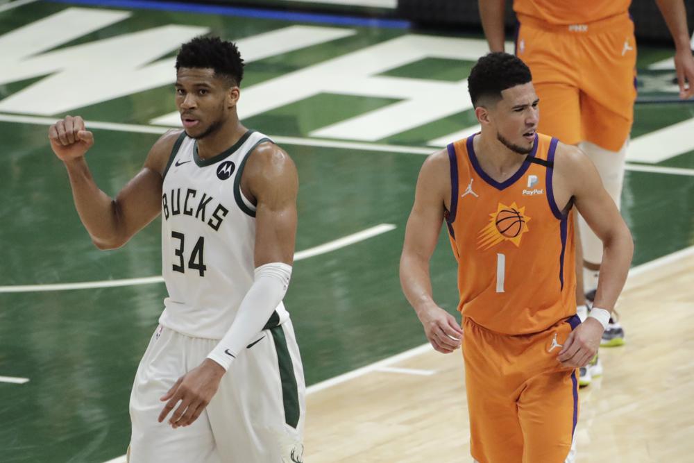 WATCH: Why did Giannis leave so early in 1st? He tells us, very “politely”