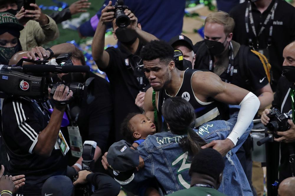 Antetokounmpo caps extraordinary postseason as Finals MVP