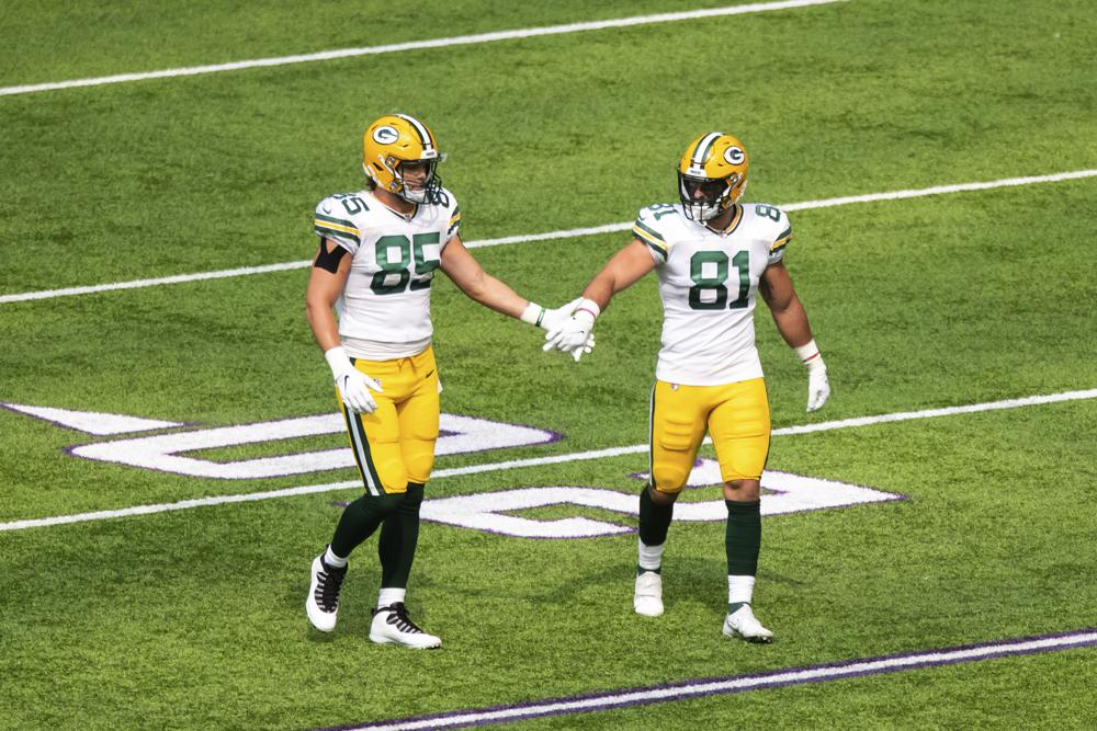 The Packers' tight end group is unproven, but has potential