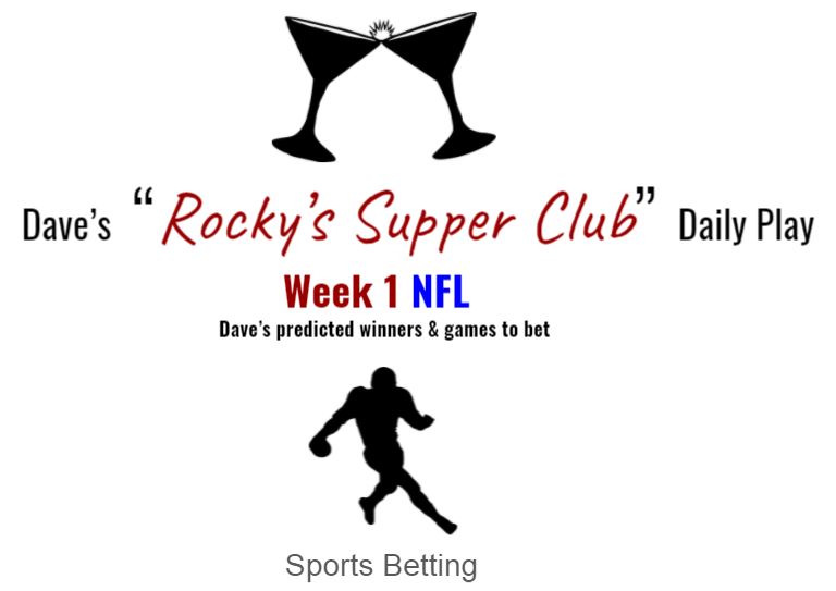 Week 1 NFL: Predicted winners & games to bet