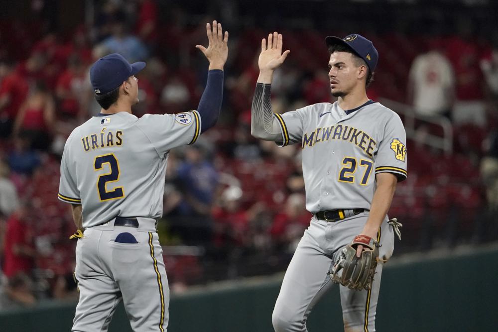 Cardinals’ 17-game winning streak ends, while Brewers end their own streak to St. Louis