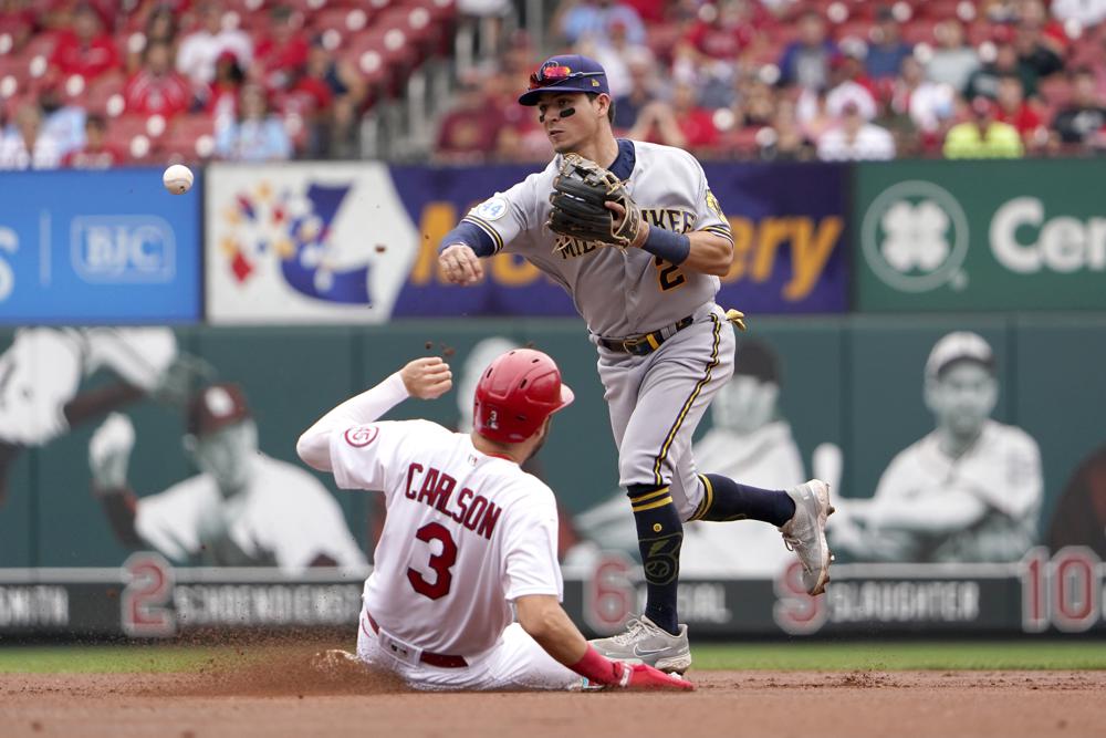 Brewers bring win streak into game against the Cardinals