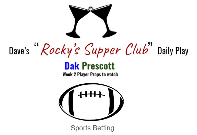 Dak Prescott: Week 2 player props to key in on