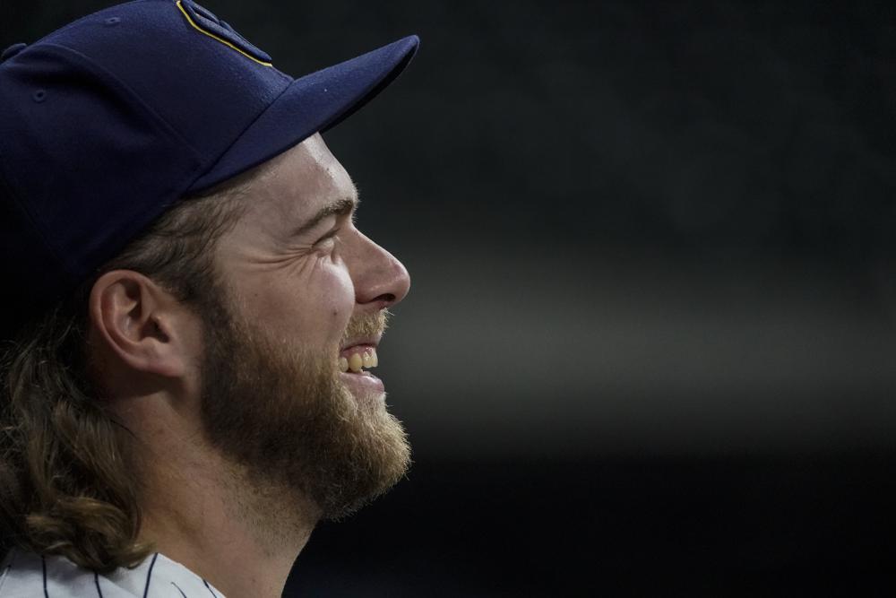 Former Brewers pitcher Corbin Burnes looks sharp in first appearance with new team