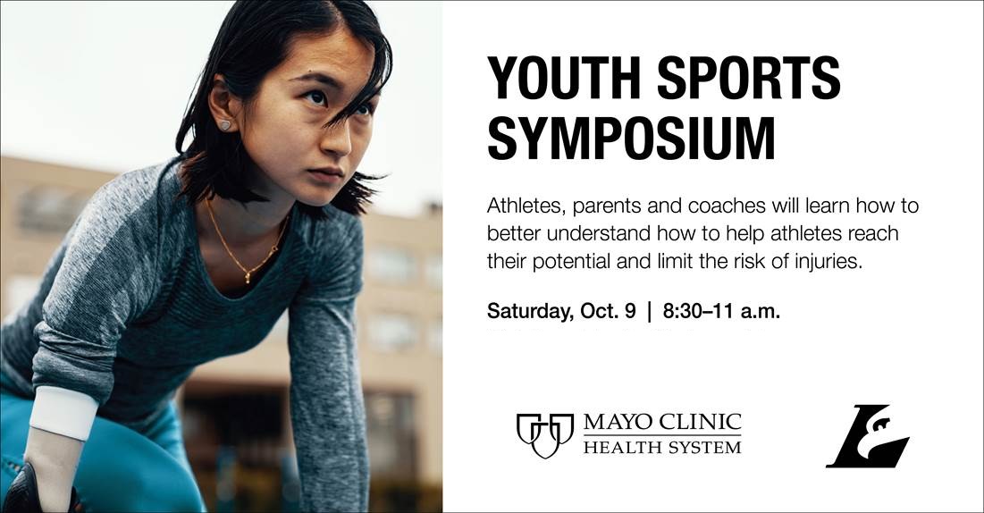 Mayo hosting Youth Sports Symposium, which may also benefit those weekend warrior parents