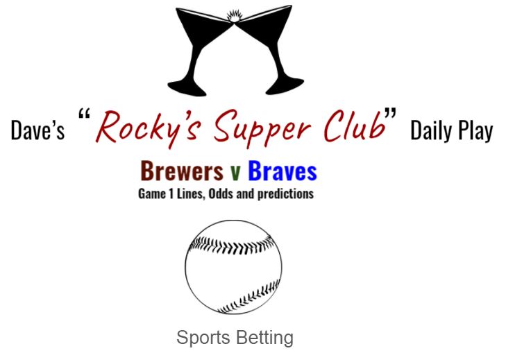 Brewers v Braves (Game 1)