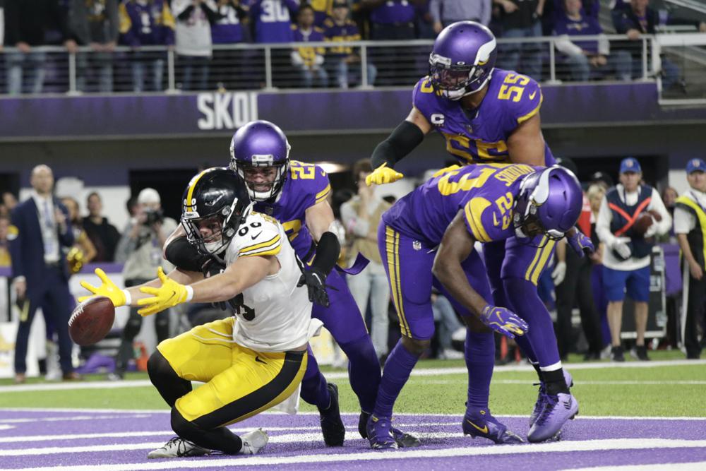 Harrison Smith saves TD on final play, as Vikings nearly blow it against Steelers