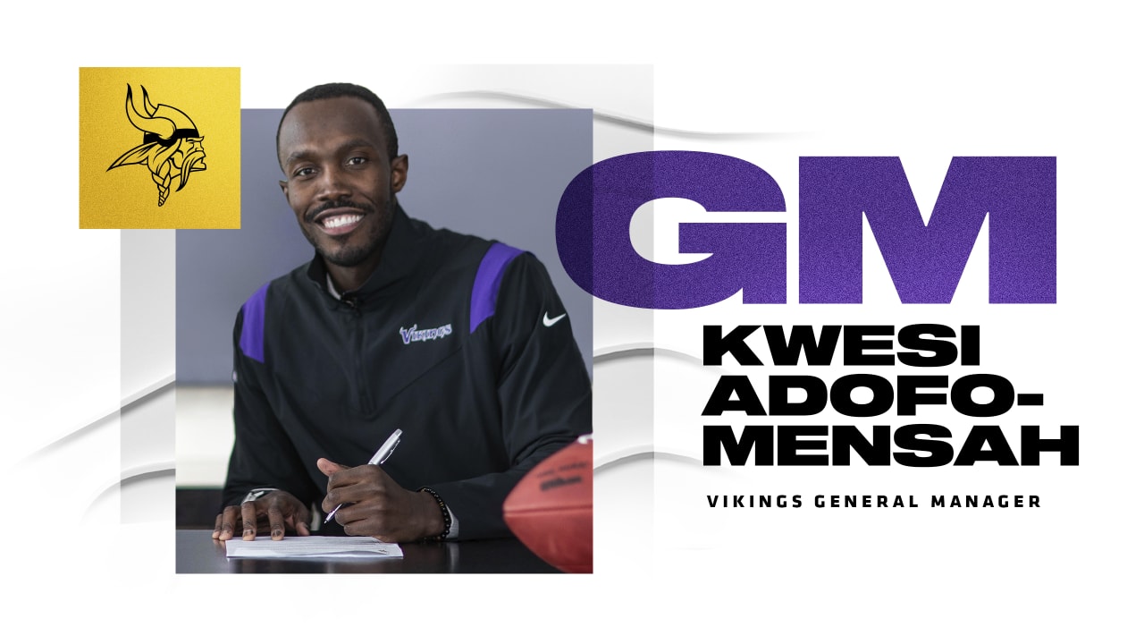 Vikings Hire Browns Executive Kwesi Adofo-Mensah As GM