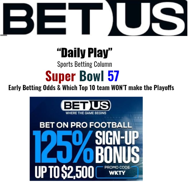 early super bowl odds