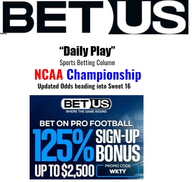 UPDATED NCAA NATIONAL CHAMPIONSHIP BETTING ODDS