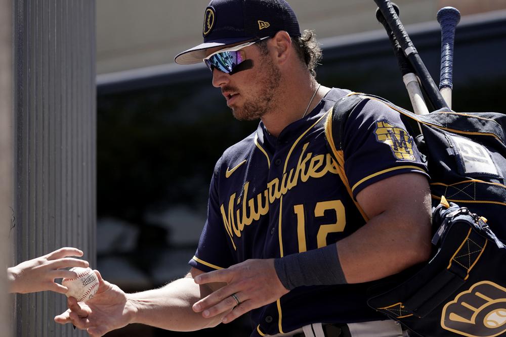 Corbin Burnes delivers with arm, bat as Brewers trounce Cubs