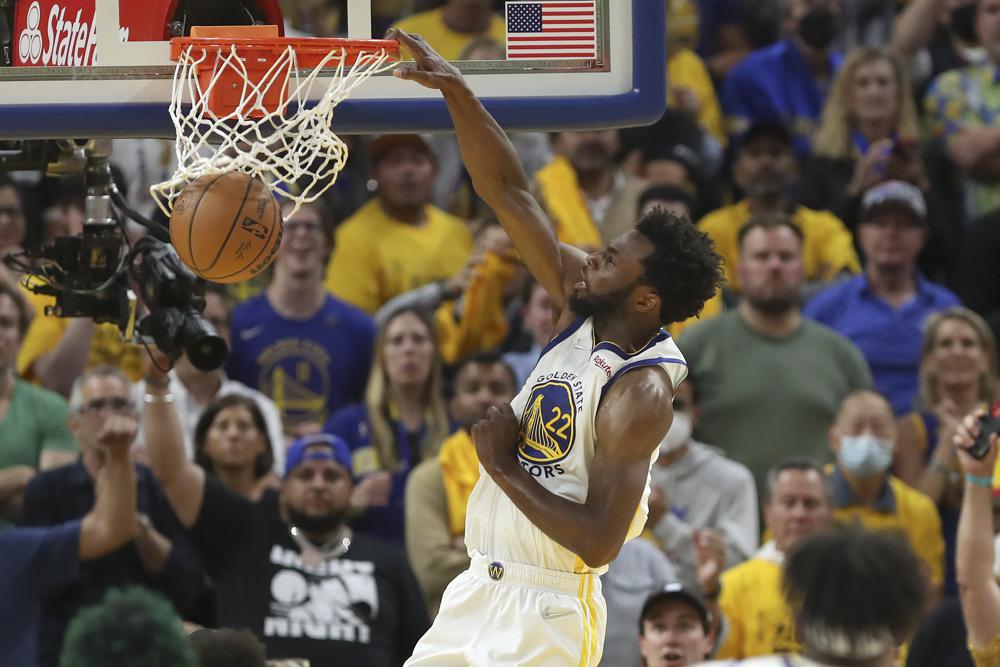 Wiggins delivers on both ends, Warriors lead NBA Finals 3-2