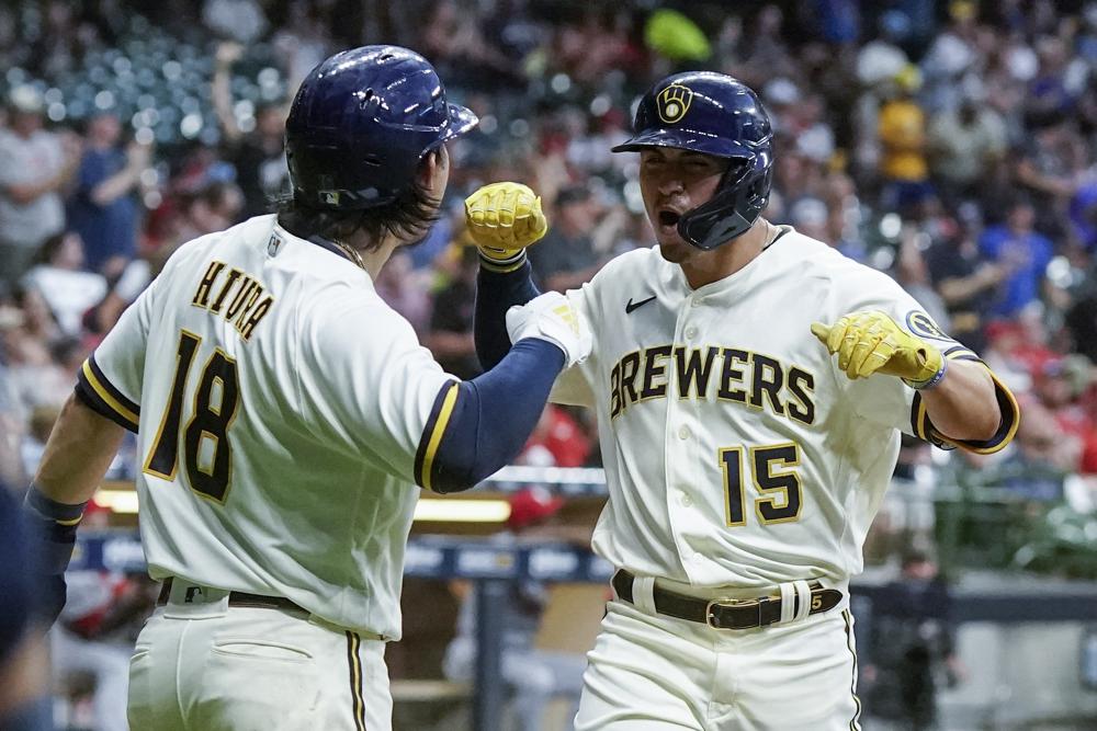 Burnes, Brewers blank Cards 2-0, move alone atop NL Central