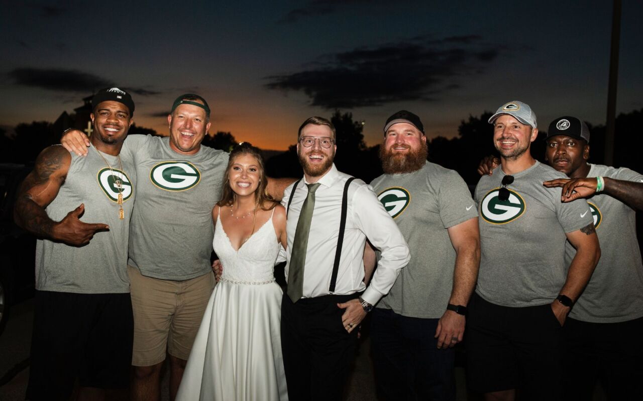 Green Bay Packers Road Trip crashes La Crosse wedding