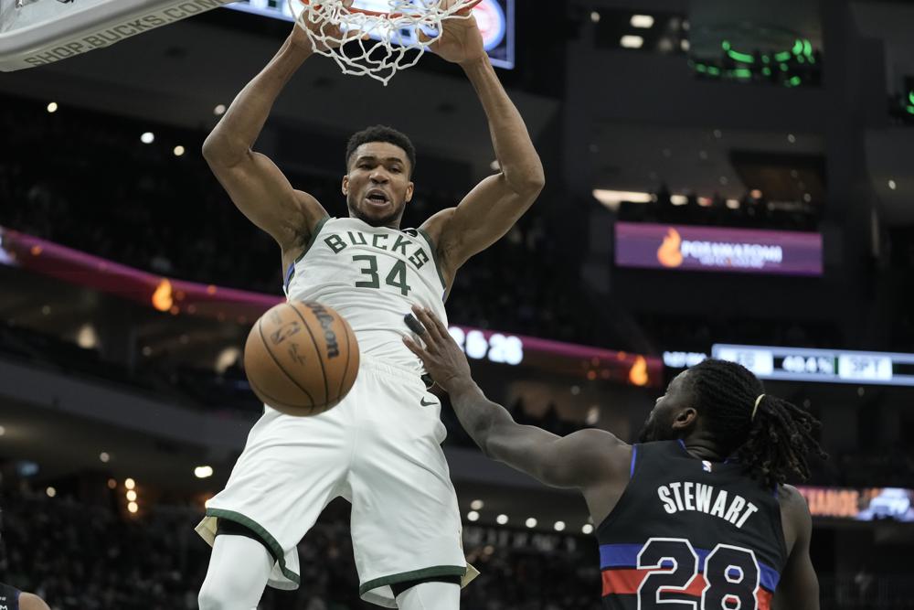 NBA’s only unbeaten team, Bucks match franchise record with 7th win to open season