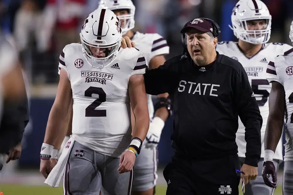 Mississippi State football coach Mike Leach dies at 61