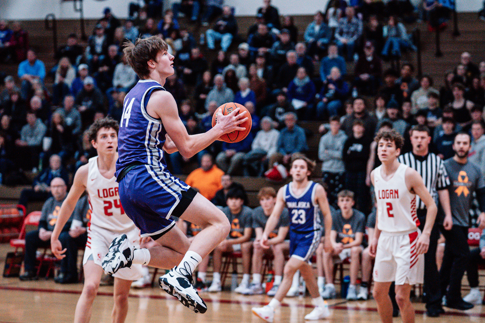 Anderson scores 15, as No. 6 Onalaska defeats Logan